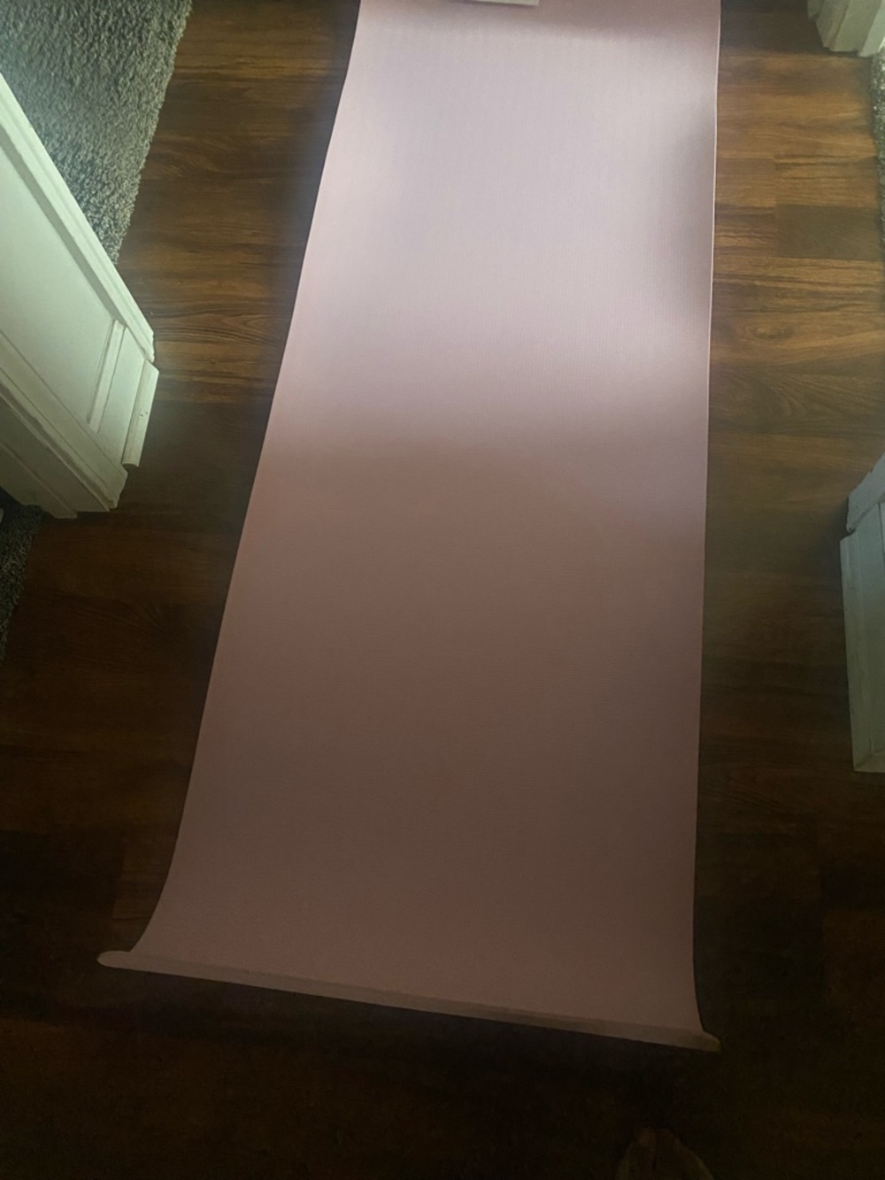 Light Pink At home workout mat - Non-Branded
